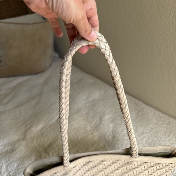 EUC Bembien Jeanne Tote Bag Cream Medium Size - Picture 8 of 13